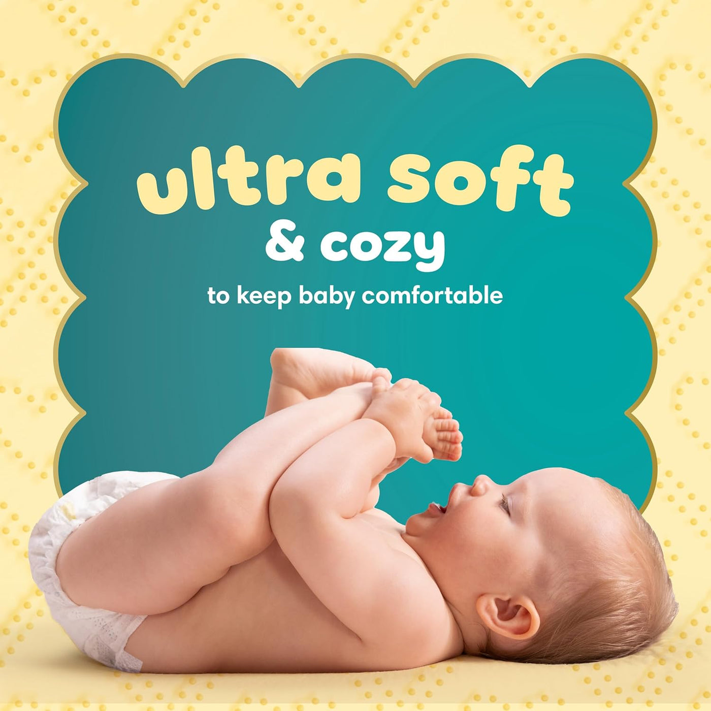 All-night dryness, cloud-soft comfort.